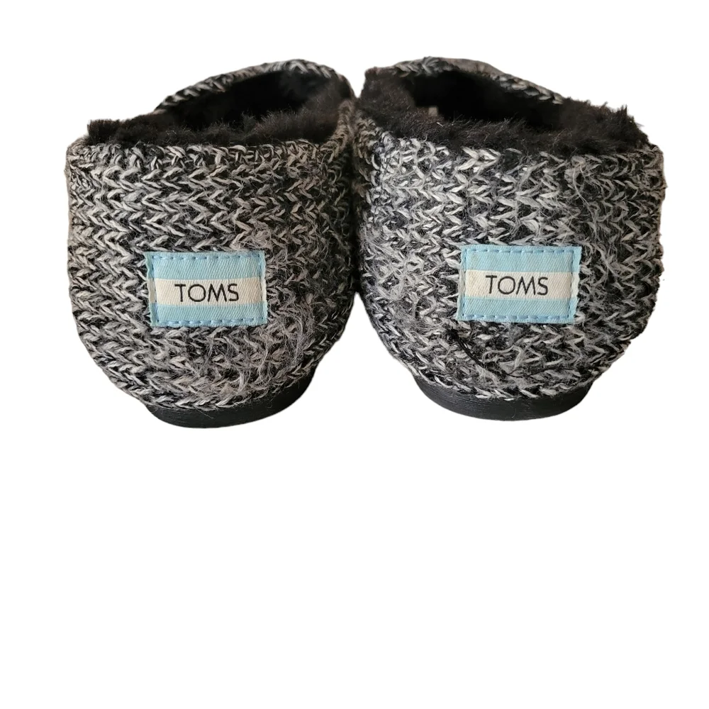 Toms Alpargata Sweater Knit Fleece Espadrilles
